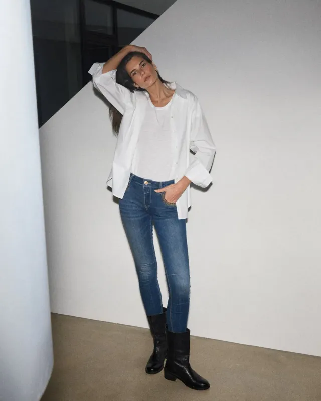 Mos Mosh MMNaomi Shade Blue Jeans Blue Regular