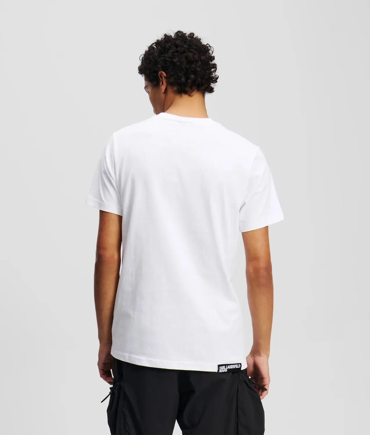 Karl Lagerfeld KL Jeans Slim Fit T-Shirt Bio-Baumwolle Logo