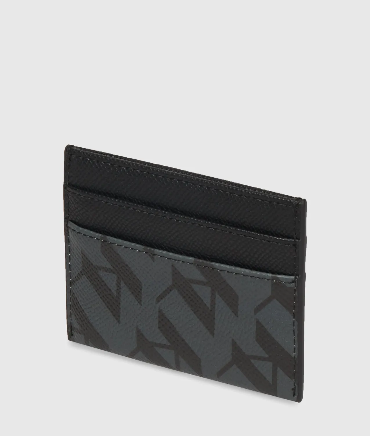 Karl Lagerfeld Ikon Kartenetui Leder One Size Monogramm