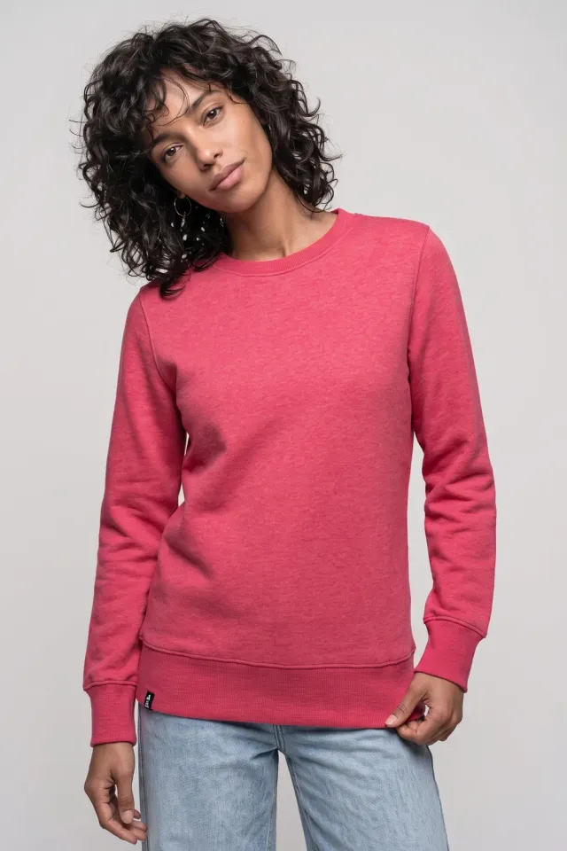 Alife & Kickin LottaAK A Sweatshirt Rot Rundhals