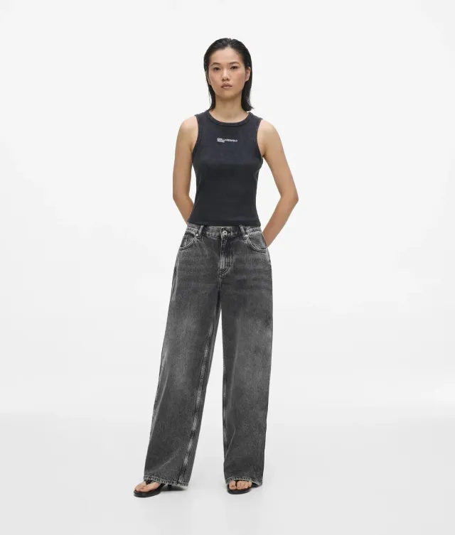Karl Lagerfeld KL Jeans Damen Wide Low-Rise