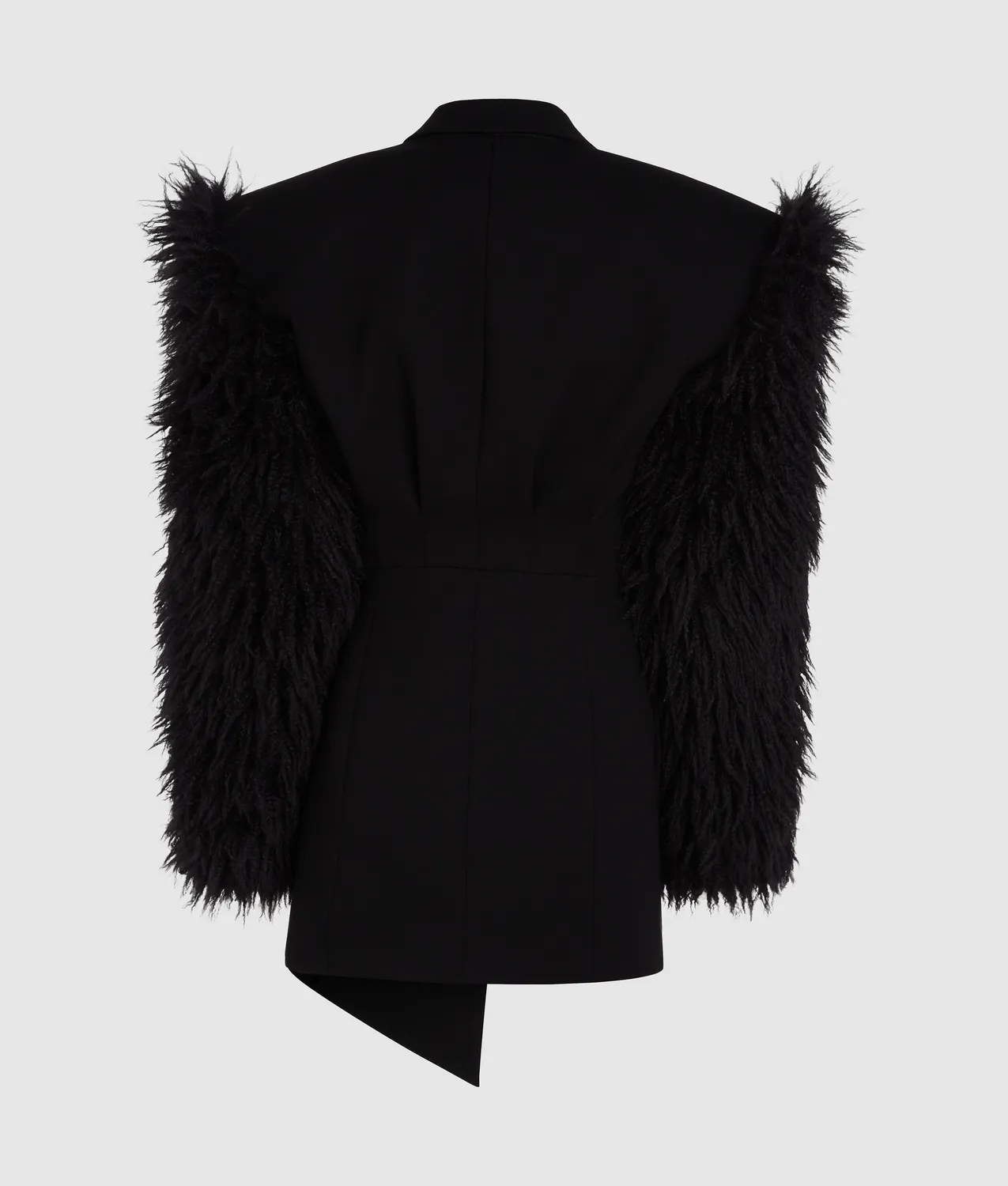 Karl Lagerfeld KL Studio Blazerkleid Kunstfell