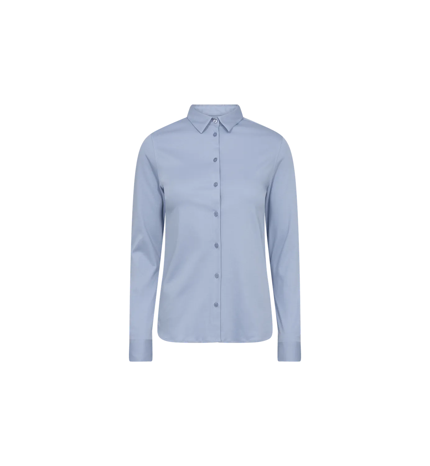 Mos Mosh MMTina Jersey Shirt Bluse Hellblau