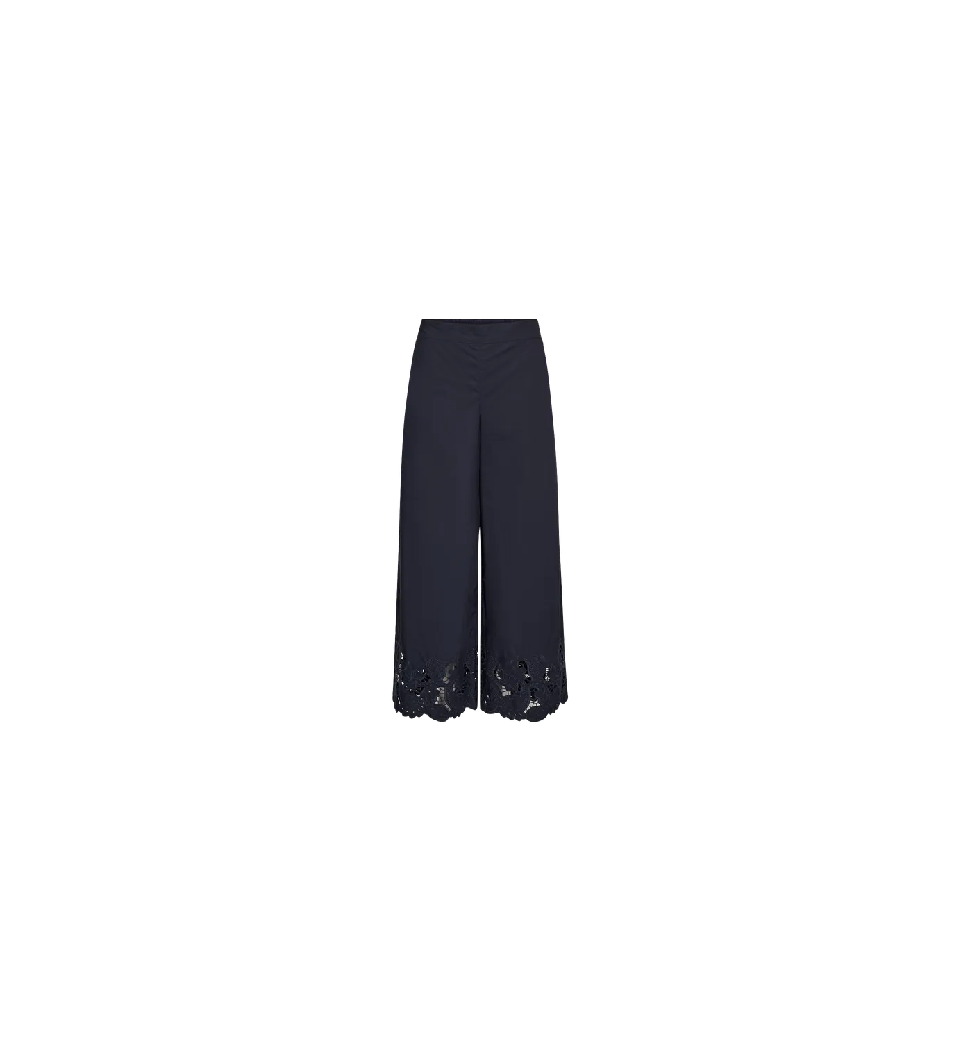 Mos Mosh MMHeime Broange Hose Salute Navy Bio-Baumwolle