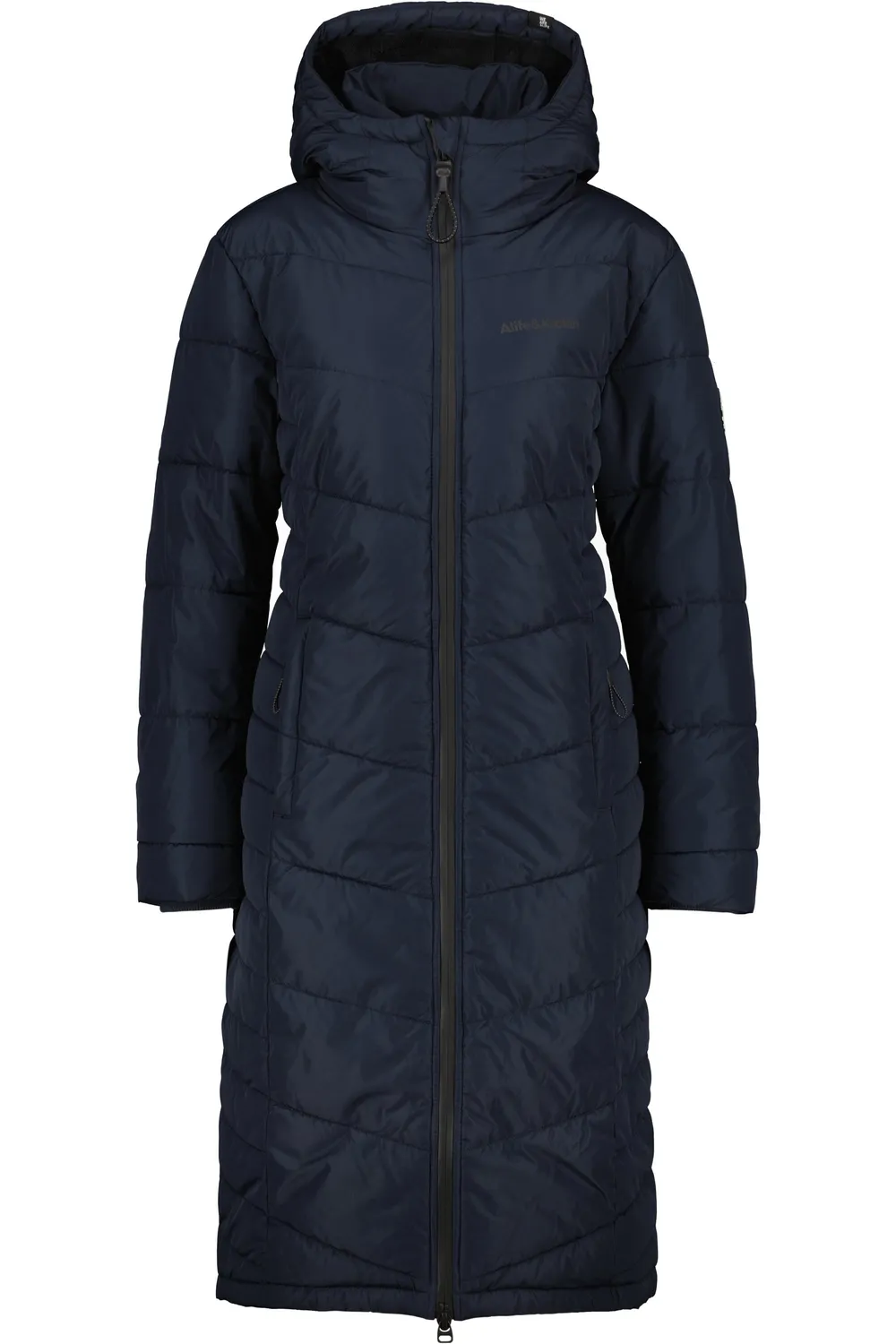 Alife & Kickin VedaAK A Parka Dunkelblau Stepp Winter