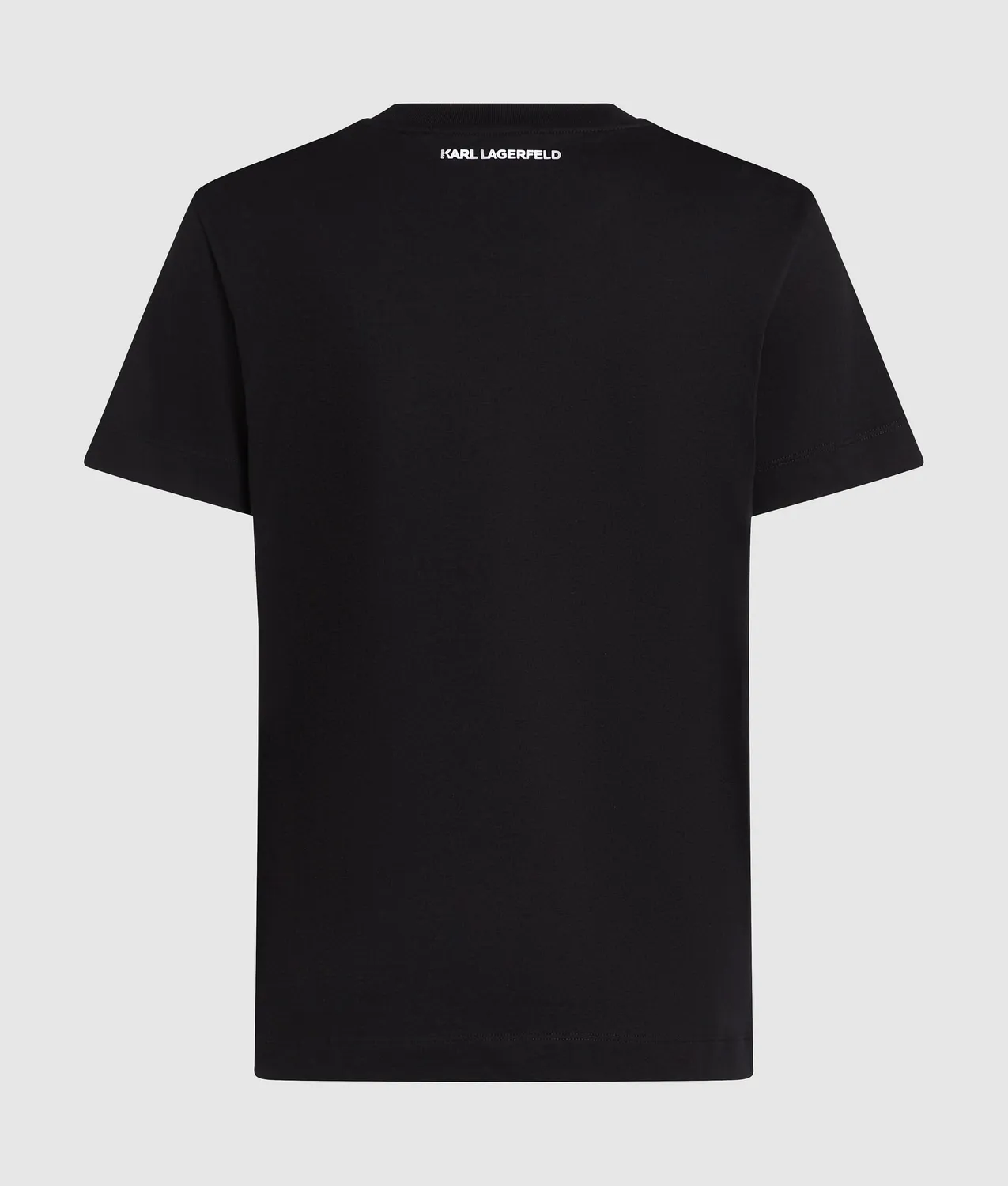 Karl Lagerfeld Ikon Sketch T-Shirt Print Baumwolle Unisex