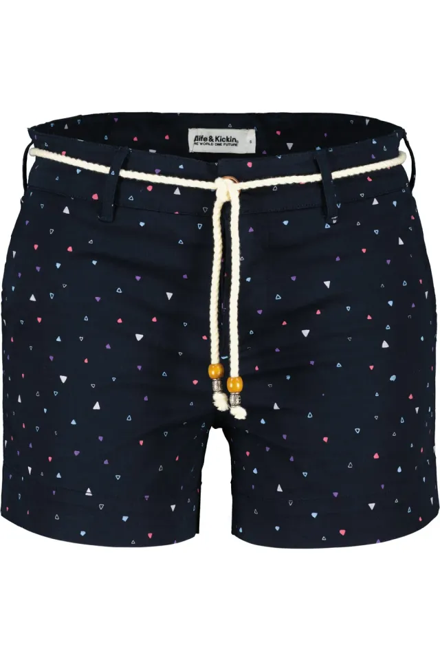 Alife & Kickin JuleAK B Shorts Dunkelblau Damen Baumwolle