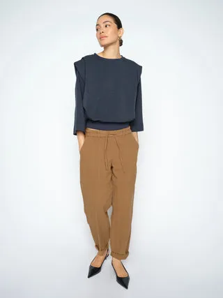 Mos Mosh MMMaison Herringbone Hose Baumwolle