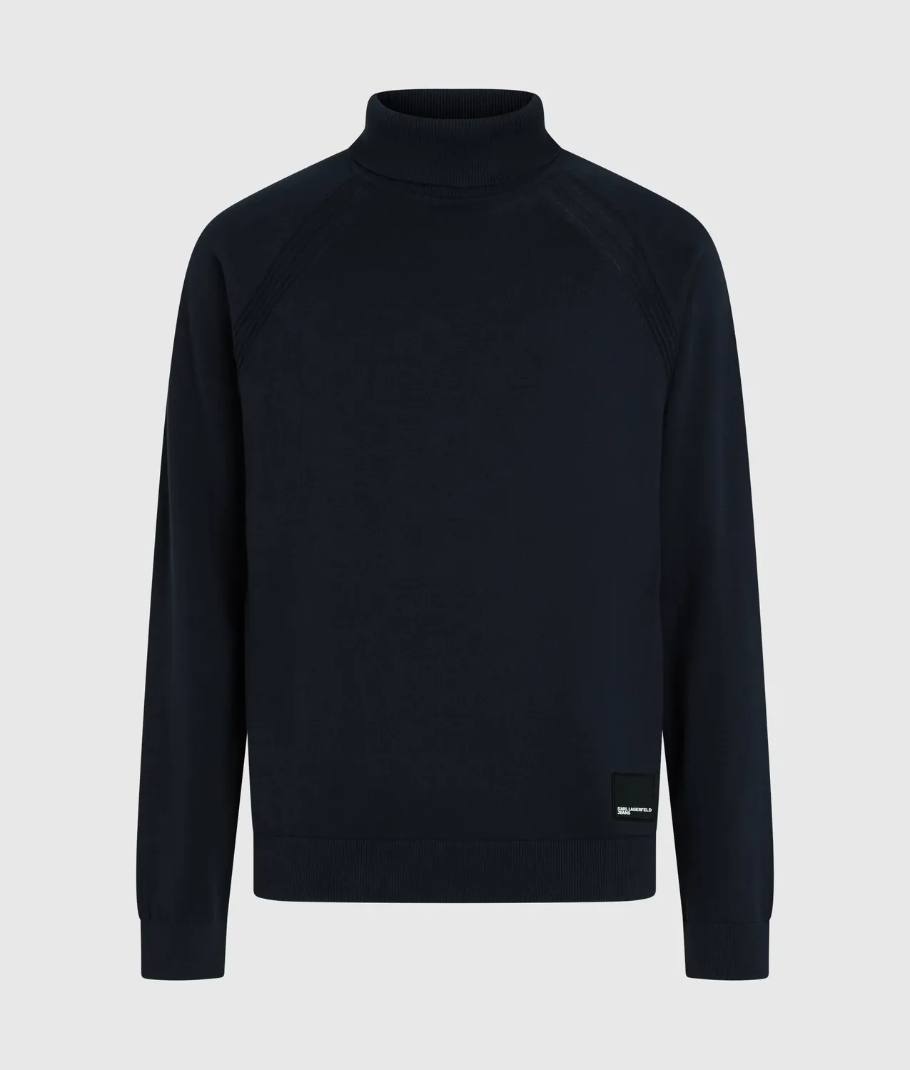 Karl Lagerfeld KL Jeans Rollkragenpullover Strick Leicht