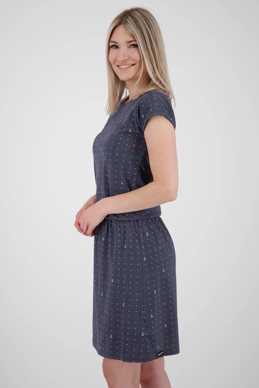 Alife & Kickin ShannaAK B Sommerkleid Damen dunkelblau Muster