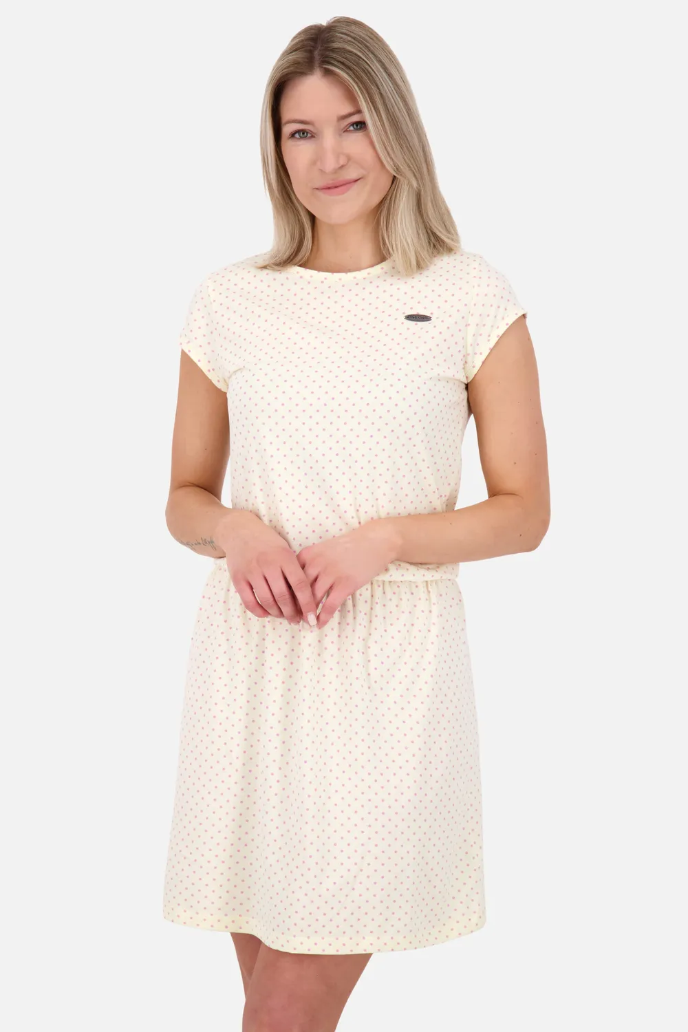 Alife & Kickin ShannaAK B Kleid Gelb Jersey Sommerkleid
