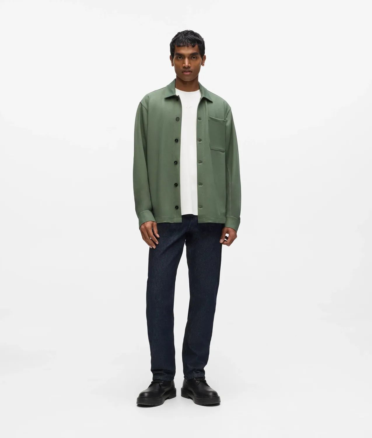 Karl Lagerfeld Buttoned Overshirt Hemdjacke XS-XL Brusttasche