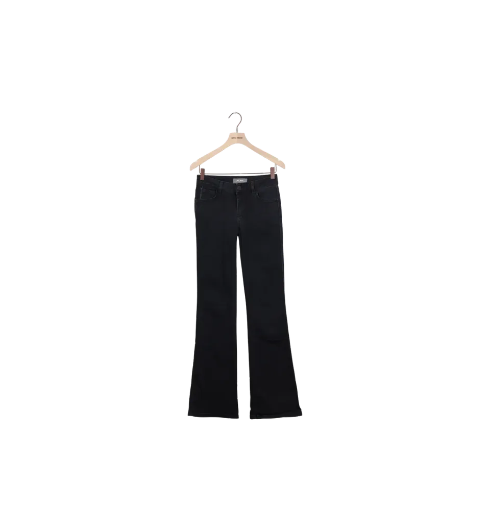Mos Mosh ReLoved MMVictoria Flare Jeans Schwarz 26