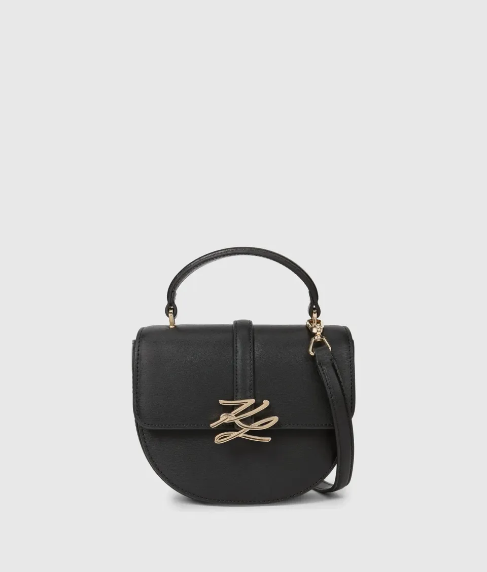 Karl Lagerfeld K/Autograph Drop Henkeltasche Leder