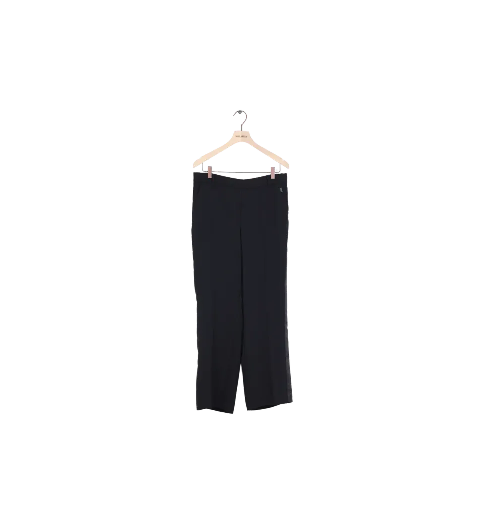 Mos Mosh MMBai Leia Satinhose Schwarz Gr. 40 weit