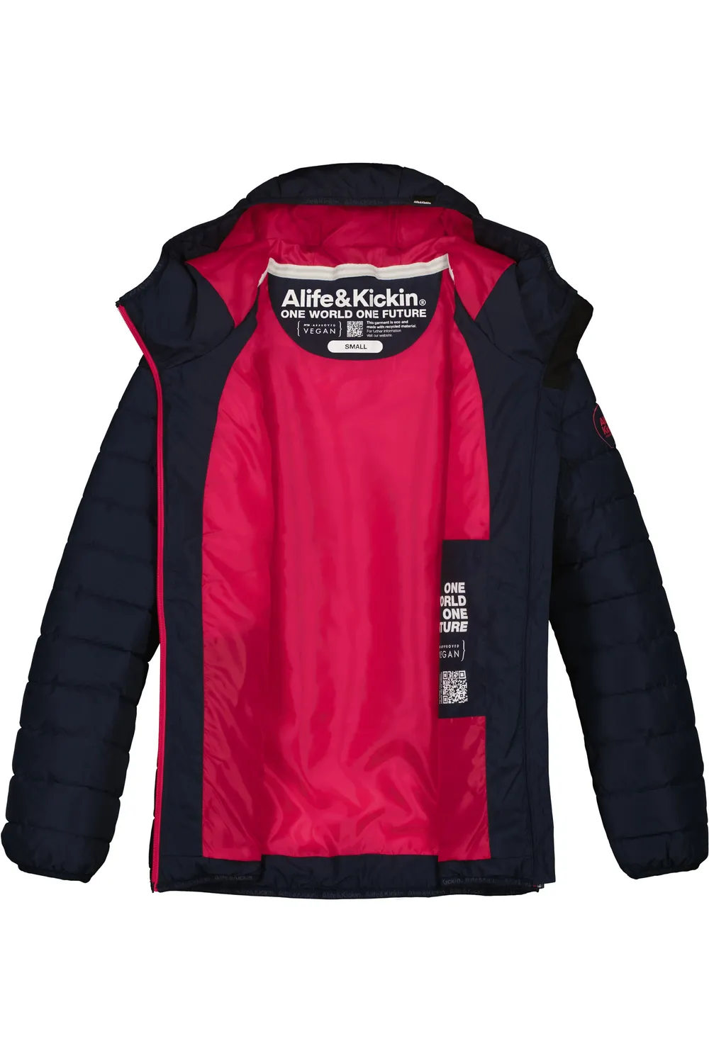Alife & Kickin RabeaAK A Jacke Dunkelblau Steppjacke