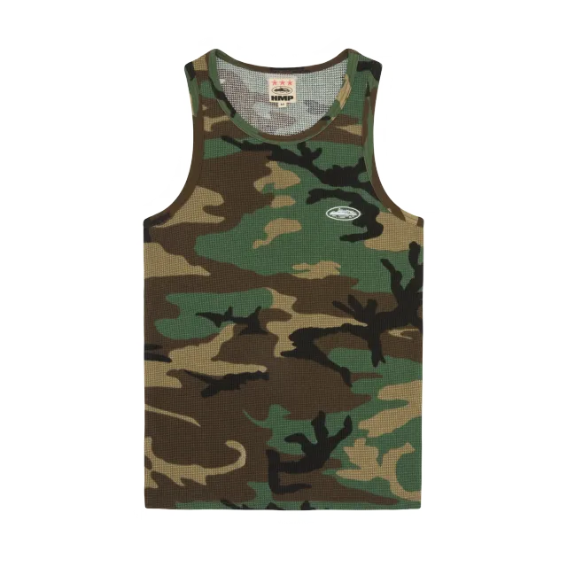 Corteiz HMP Classic Tank Top Woodland Camo