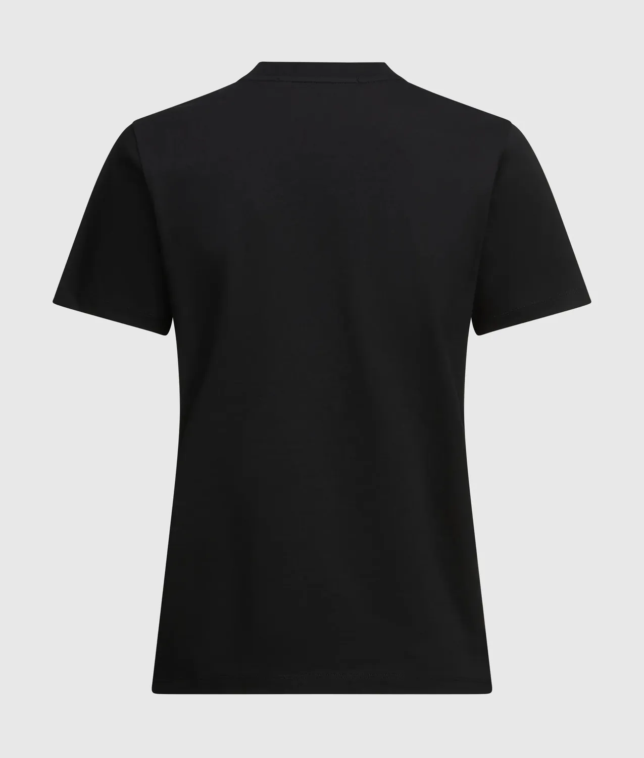 Karl Lagerfeld Autograph T-Shirt Bio-Baumwolle Knopf