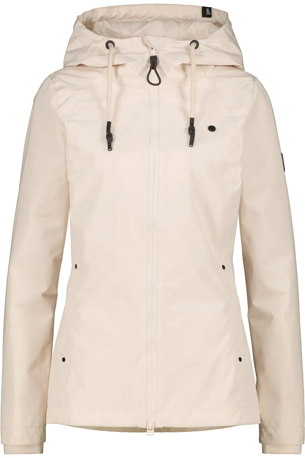 Alife & Kickin LilouAK A Jacket Jacke Beige Kapuze