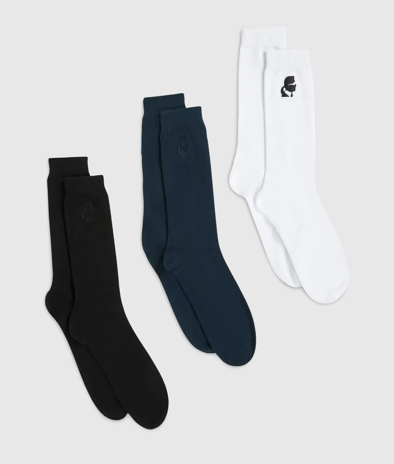 Karl Lagerfeld Ikon Kameo Socken 3er-Pack Mid-Cut