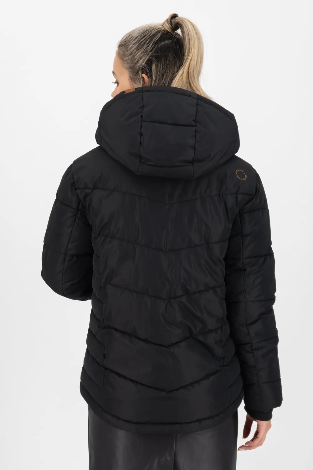 Alife & Kickin JuanaAK A Winterjacke Damen schwarz Stepp