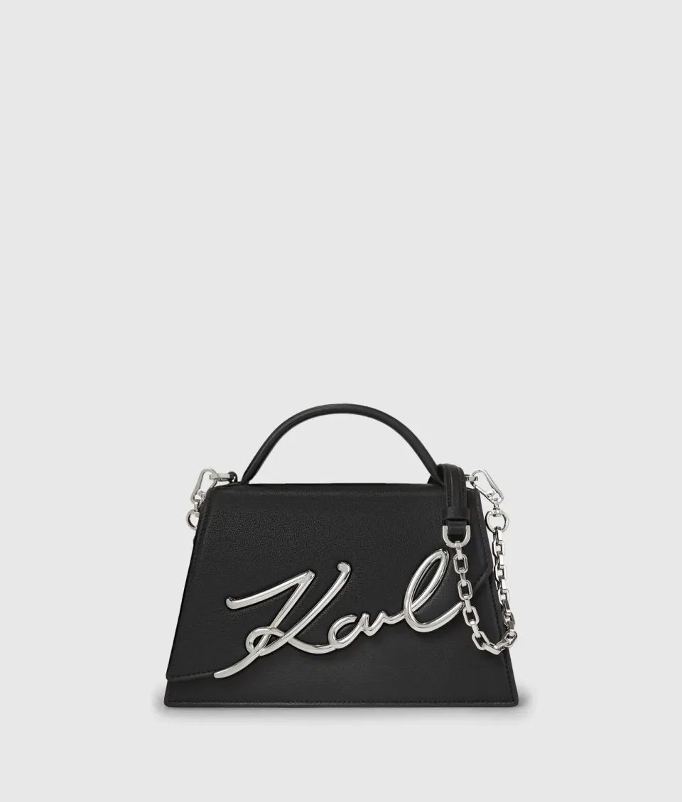 Karl Lagerfeld K/Signature medium Crossbody Trapez Kette