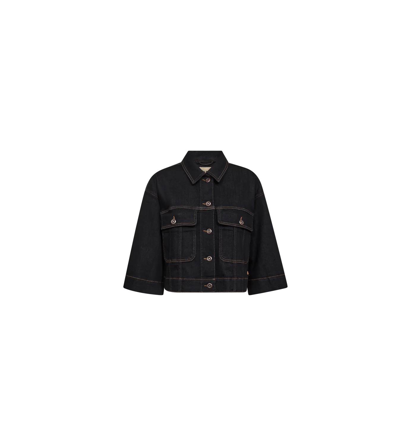 Mos Mosh MMPenn Deluxe Denim Jacke Dark Blue Oversize