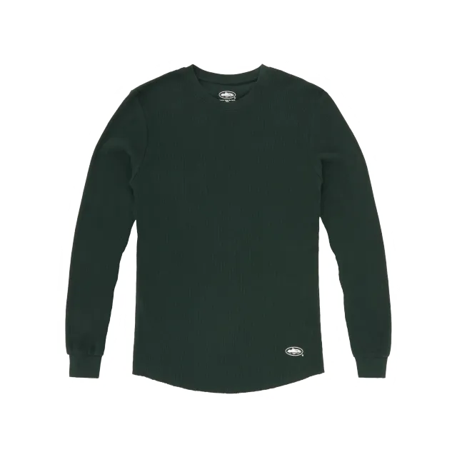 Corteiz Guerillaz Thermal LS Tee Langarmshirt Forest Green