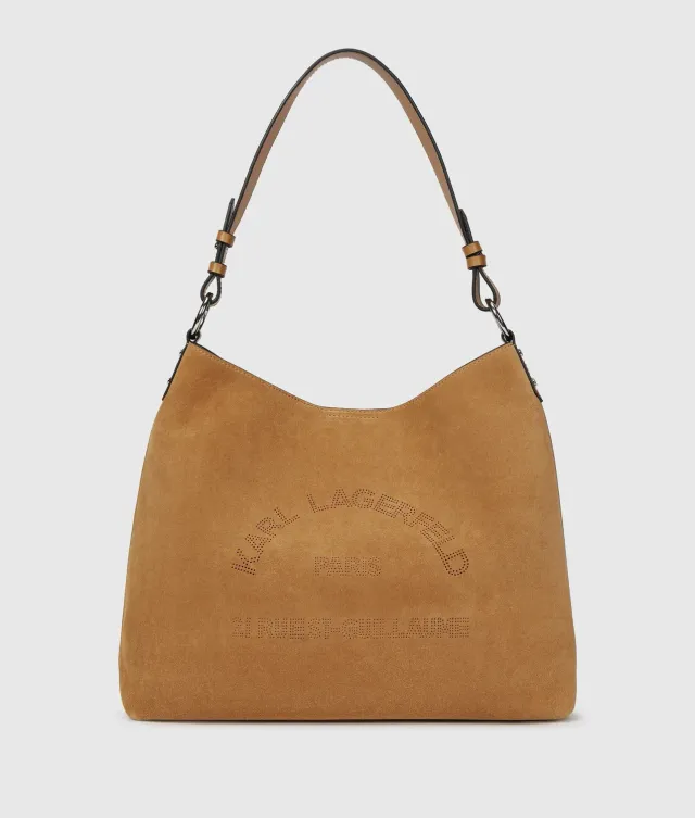 Karl Lagerfeld K/Daily Hobo Bag Umhängetasche Suede