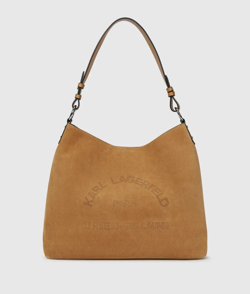 Karl Lagerfeld K/Daily Hobo Bag Umhängetasche Suede