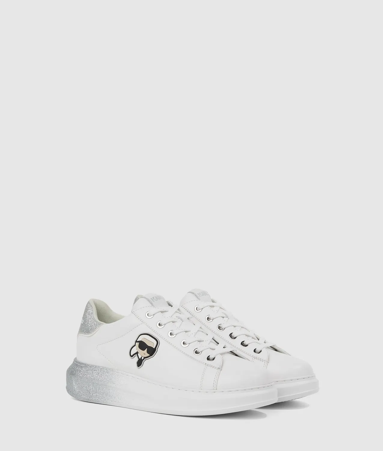Karl Lagerfeld Ikon NFT Kapri Ombre Sneakers Glitzer
