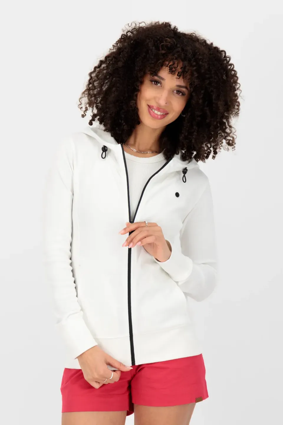 Alife & Kickin LissandraAK A Sweatjacke Weiß Damen