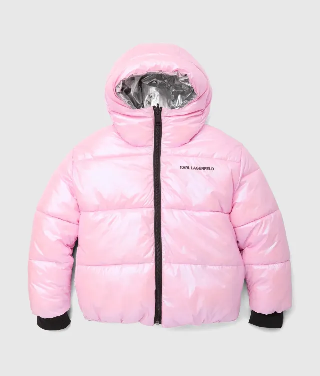 Karl Lagerfeld Girls Wende-Steppjacke 2Y-16Y wasserabweisend