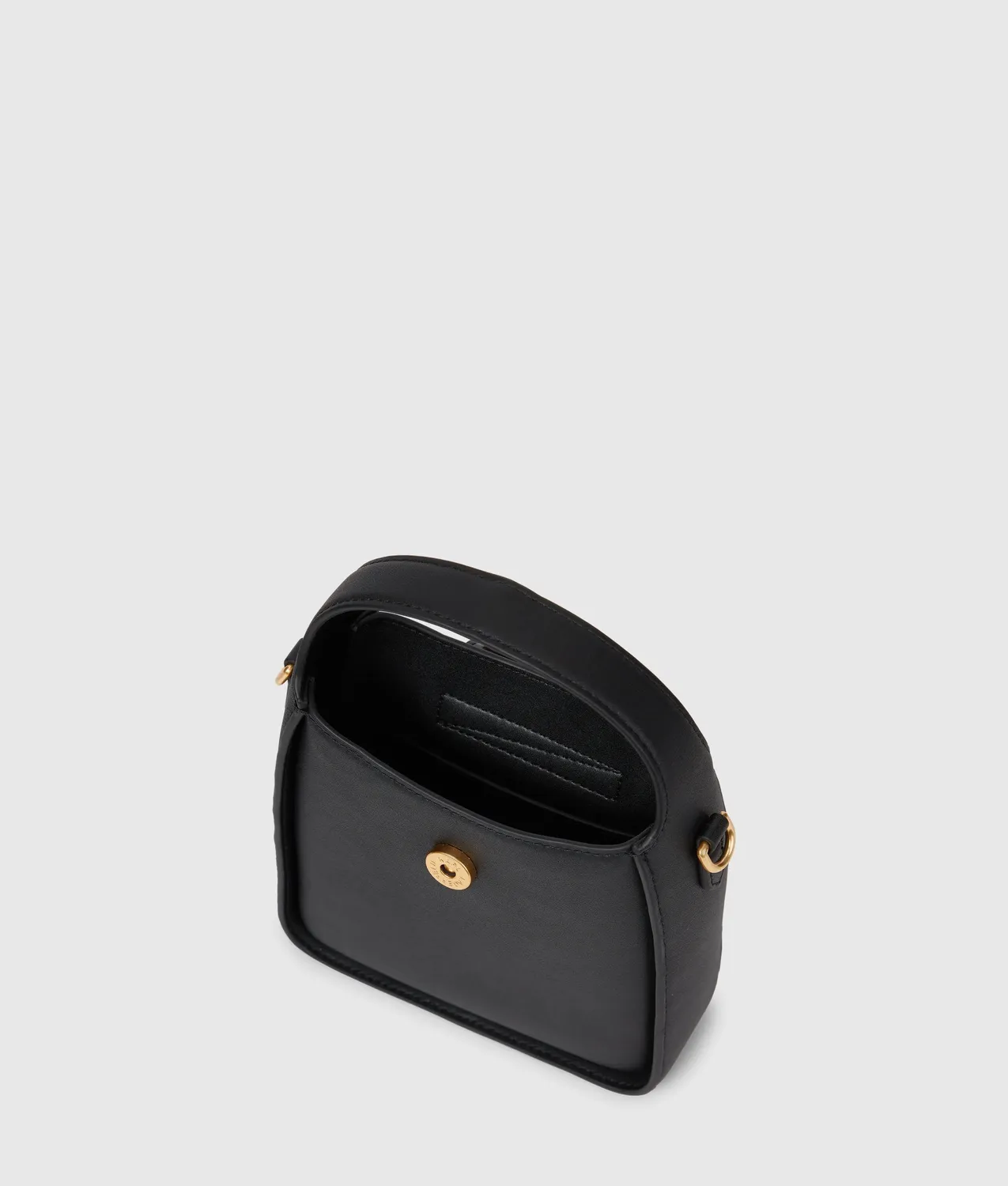 Karl Lagerfeld K/Signature Small Hobo Bag Leder Schwarz