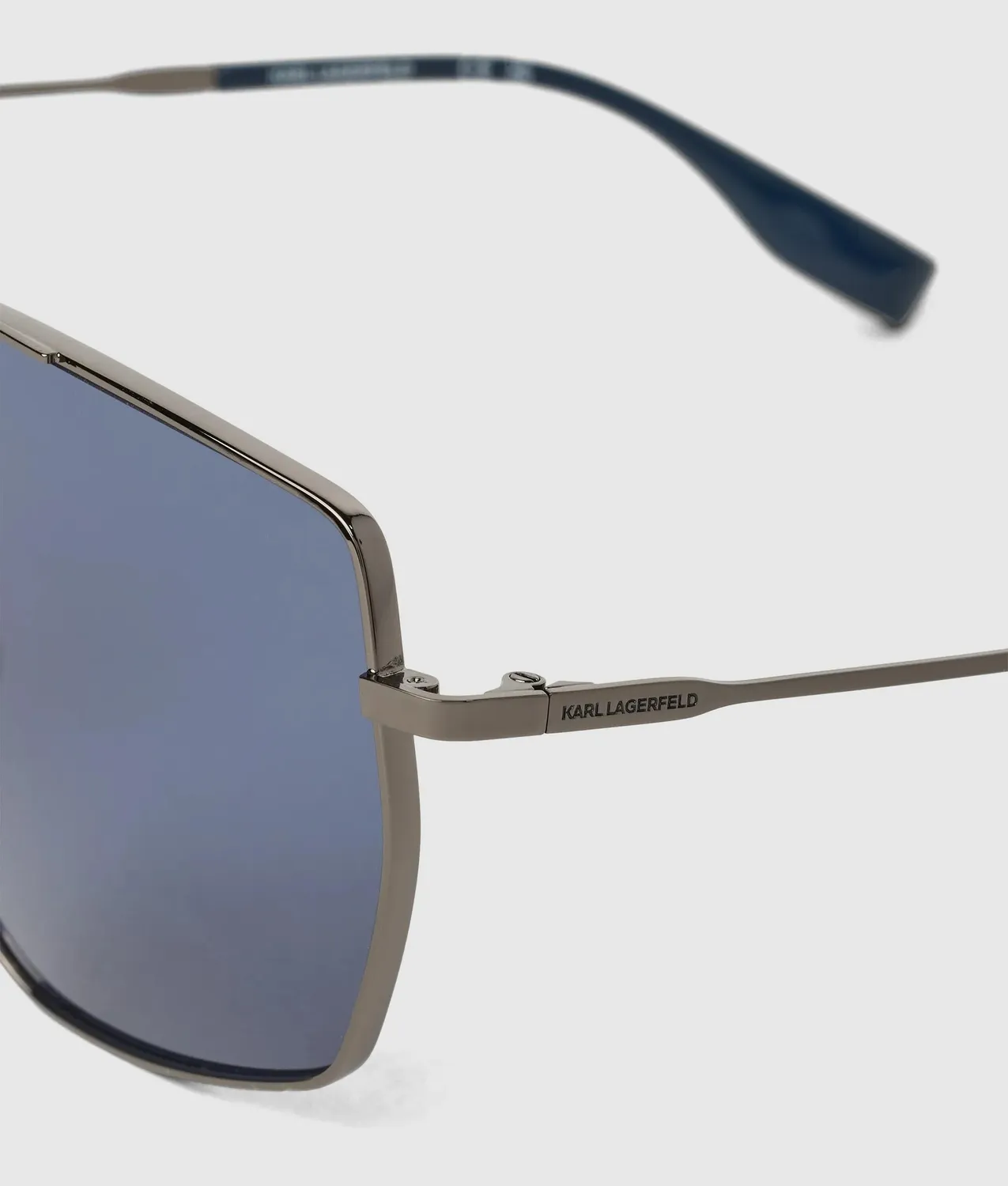Karl Lagerfeld Logo Rectangular Sonnenbrille One Size dunkel