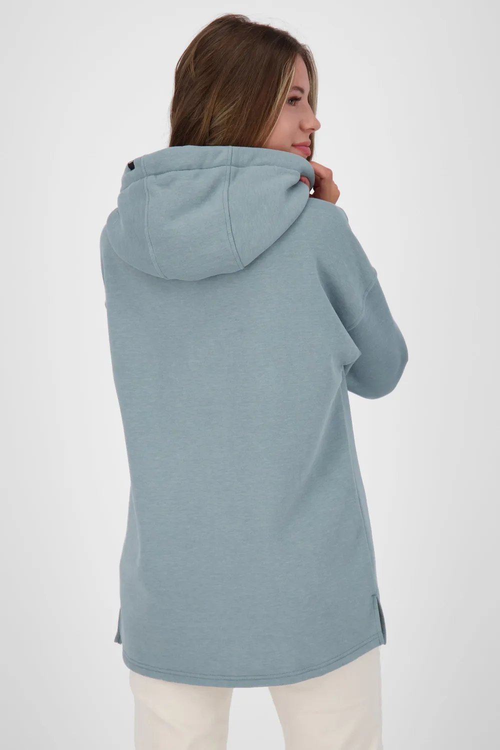 Alife & Kickin JessicaAK A Sweat Grau mit Kapuze