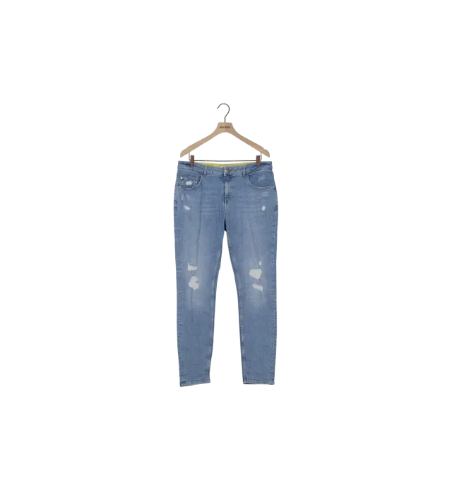Mos Mosh MMBradford Scratch Jeans Hellblau 30 Secondhand