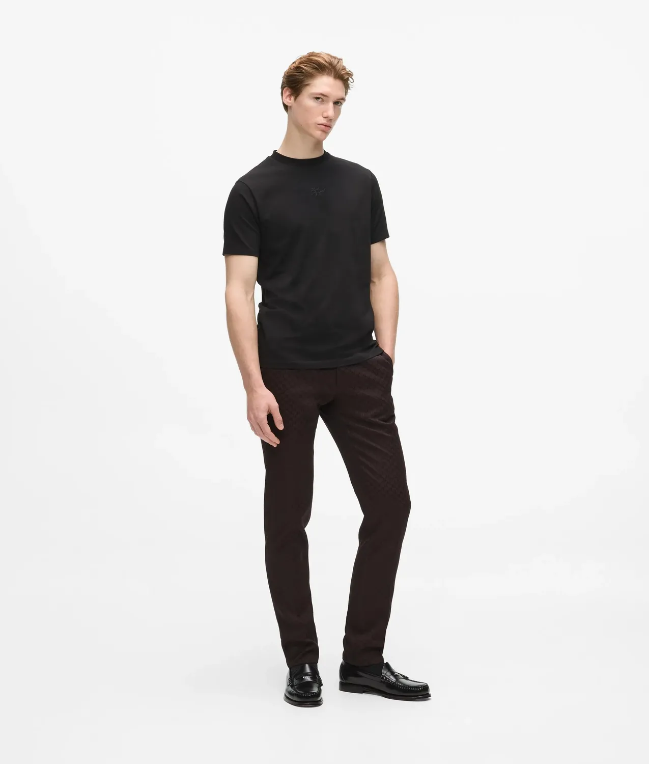 Karl Lagerfeld Crew Neck T-Shirt Herren Rundhals