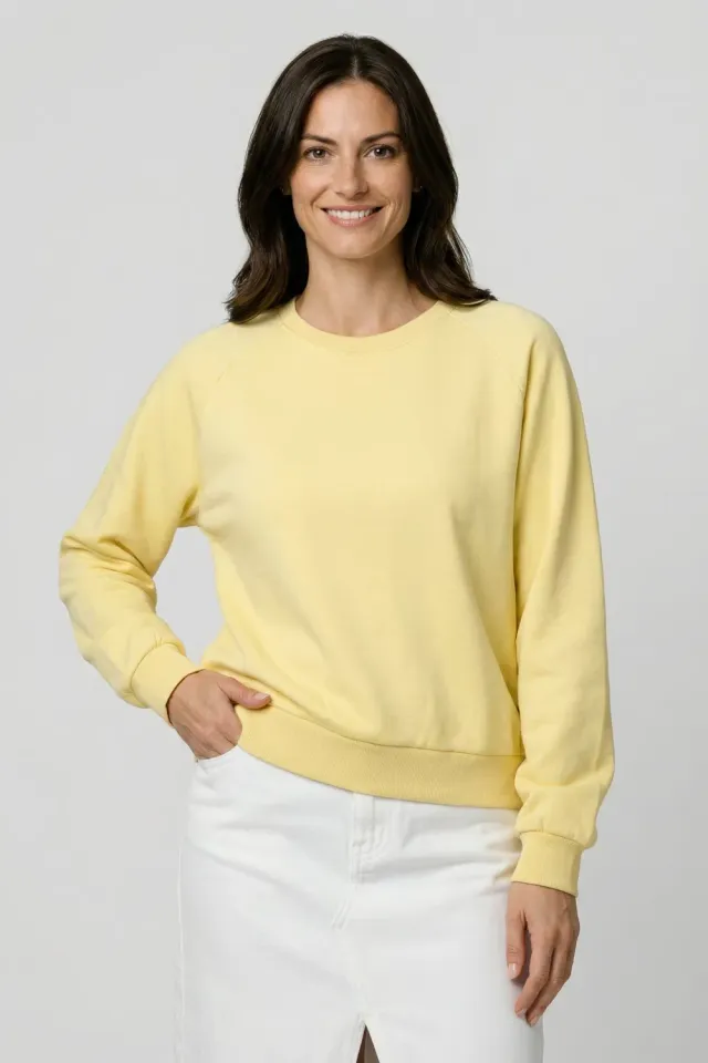 Alife & Kickin ThyraAK A Oversize Sweatshirt Gelb