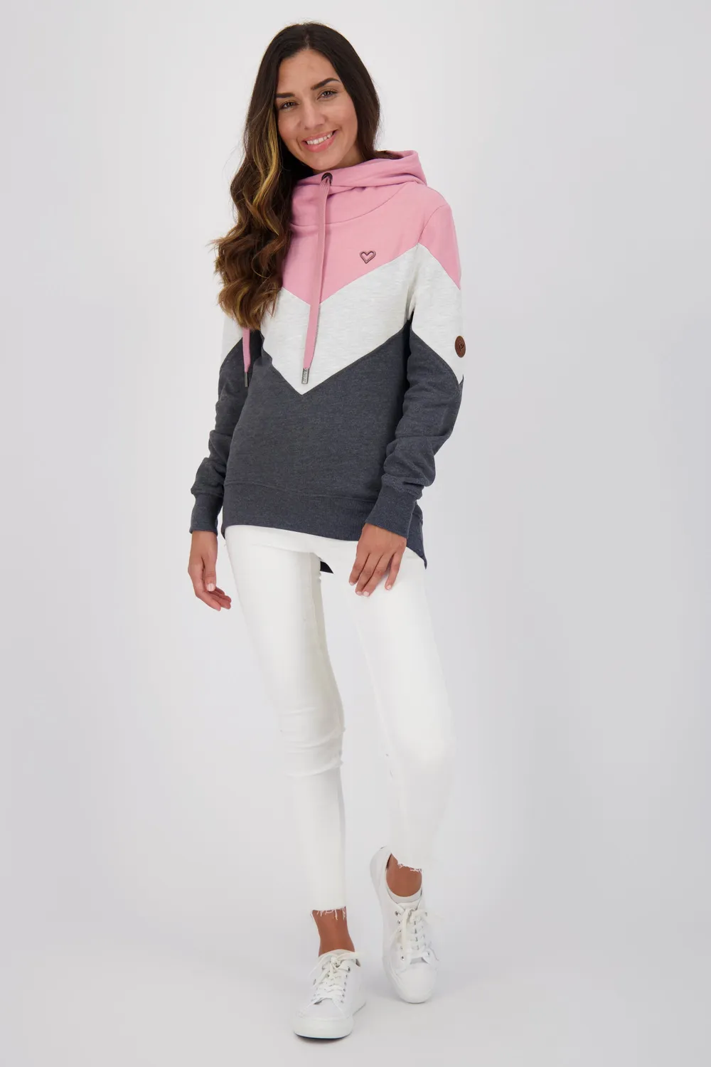 Alife & Kickin StellaAK A Hoodie Rosa Print