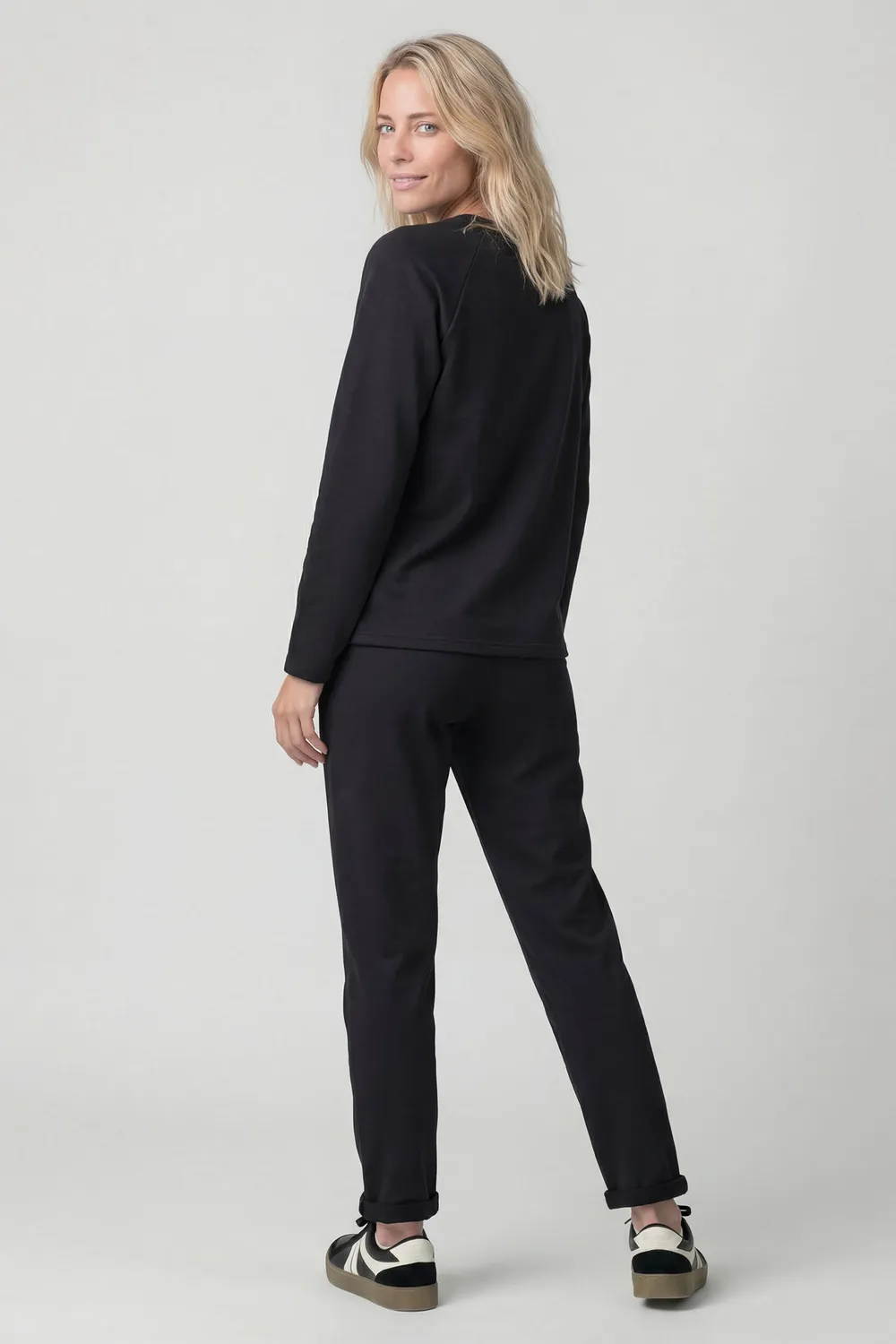 Alife & Kickin MarciaAK A Sweatanzug Schwarz Damen Set