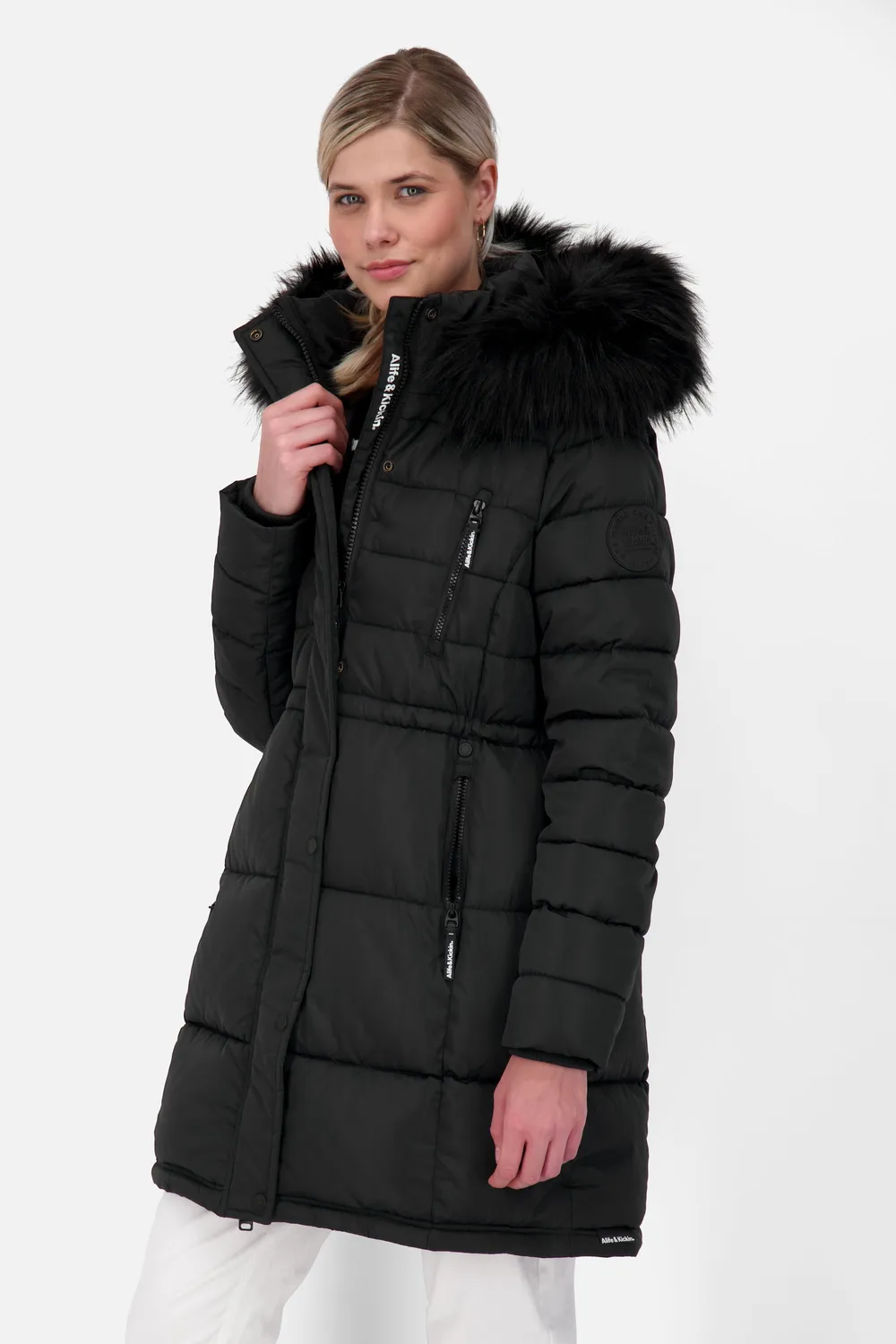 Alife & Kickin NicolaAK A Steppjacke Schwarz tailliert