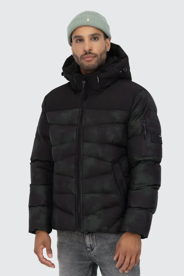 Alife & Kickin HenryAK B Puffer Jacket Schwarz Herren