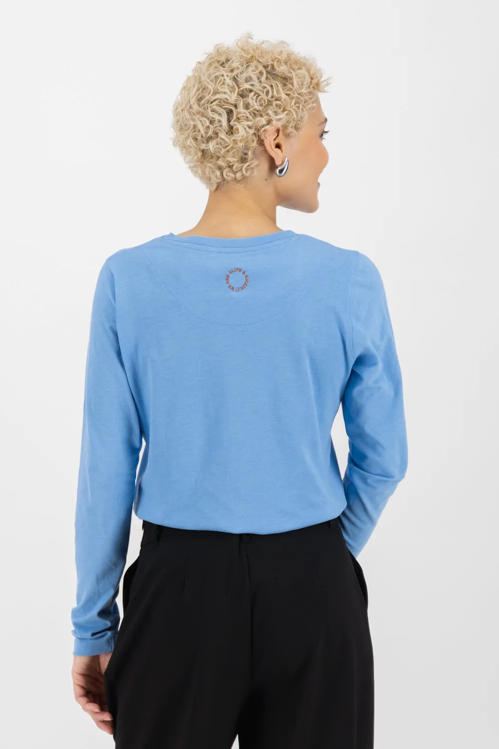 Alife & Kickin LeaAK A Longsleeve Blau Damen Jersey
