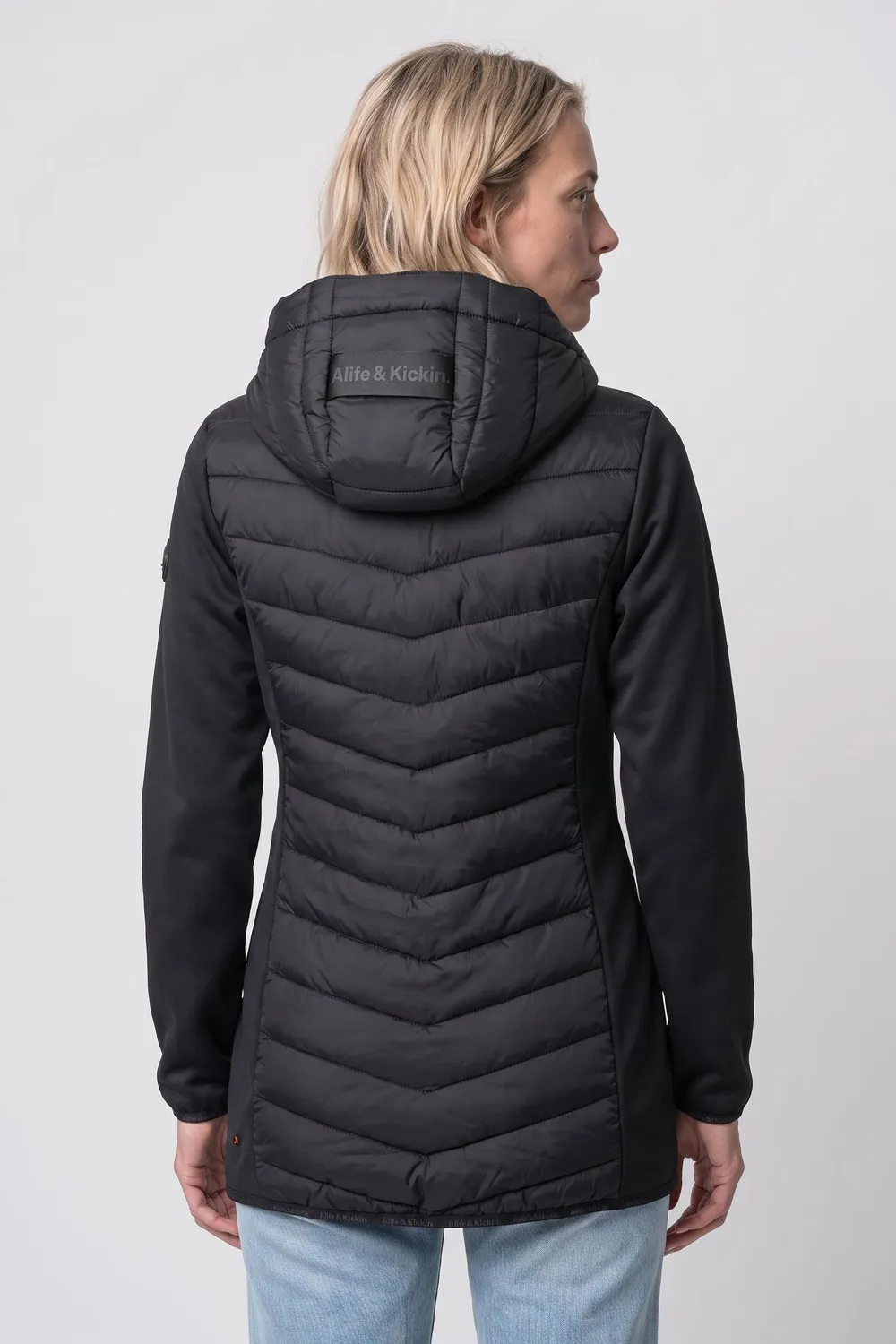 Alife & Kickin YlvaAK A Hybrid Jacke Schwarz Damen