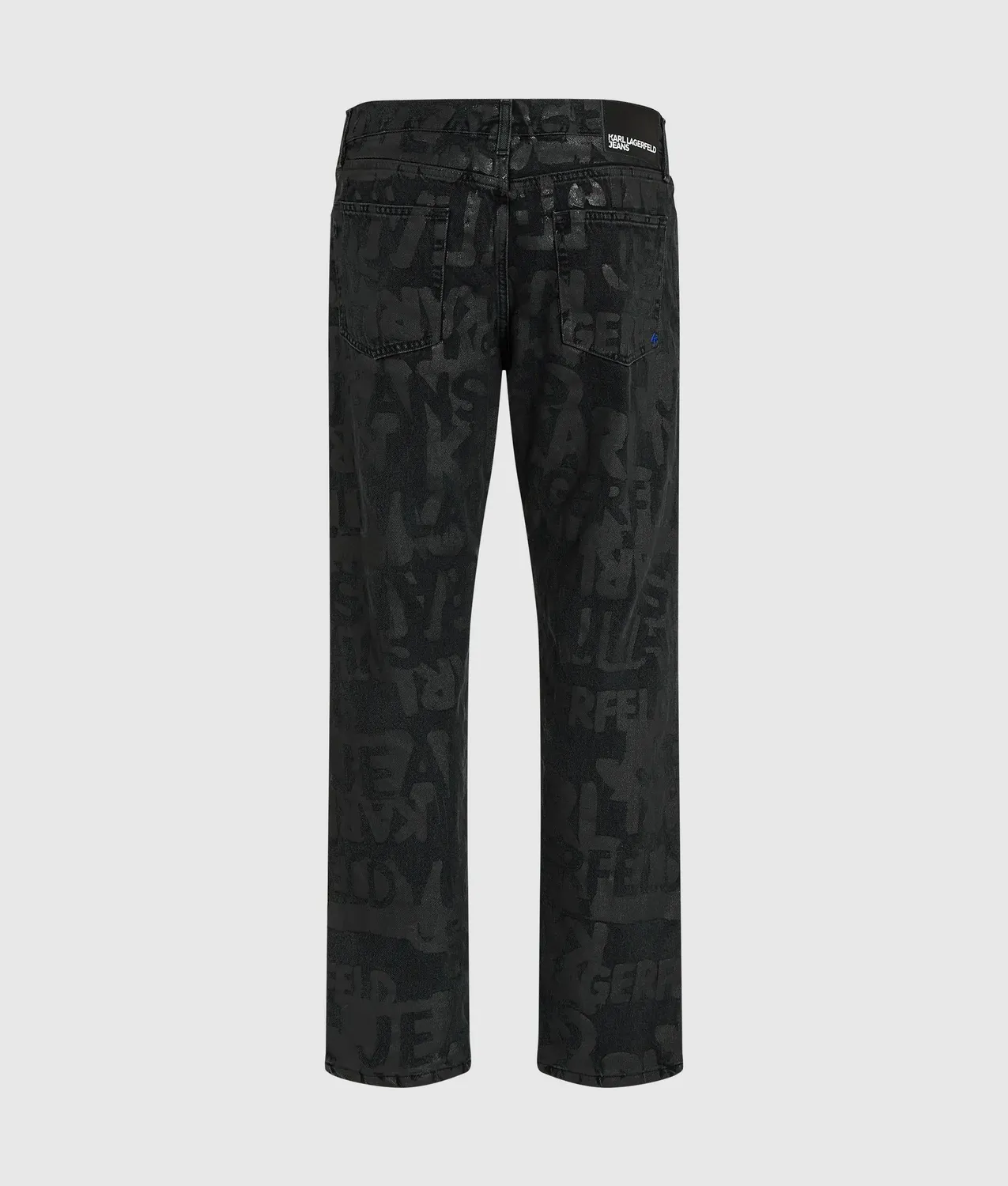 Karl Lagerfeld KL Jeans Logo Straight Jeans Allover