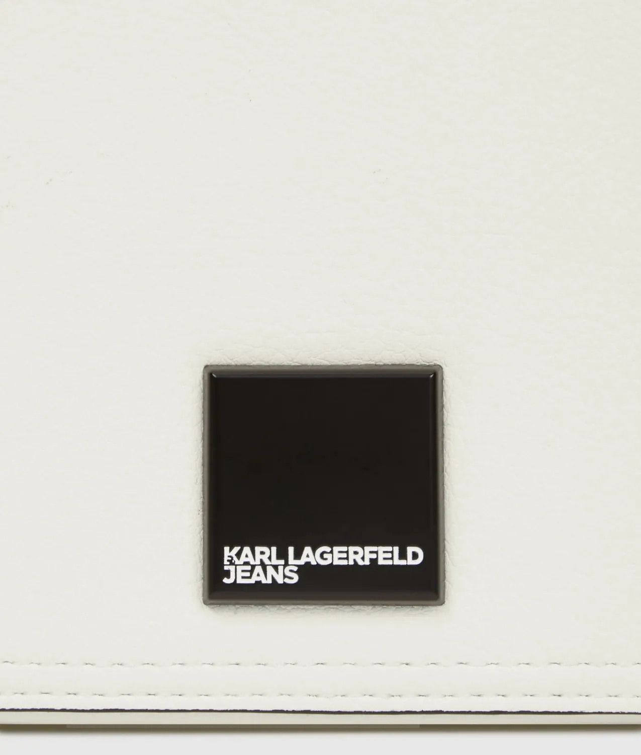 Karl Lagerfeld KL Jeans Box Logo Camera Bag Schwarz