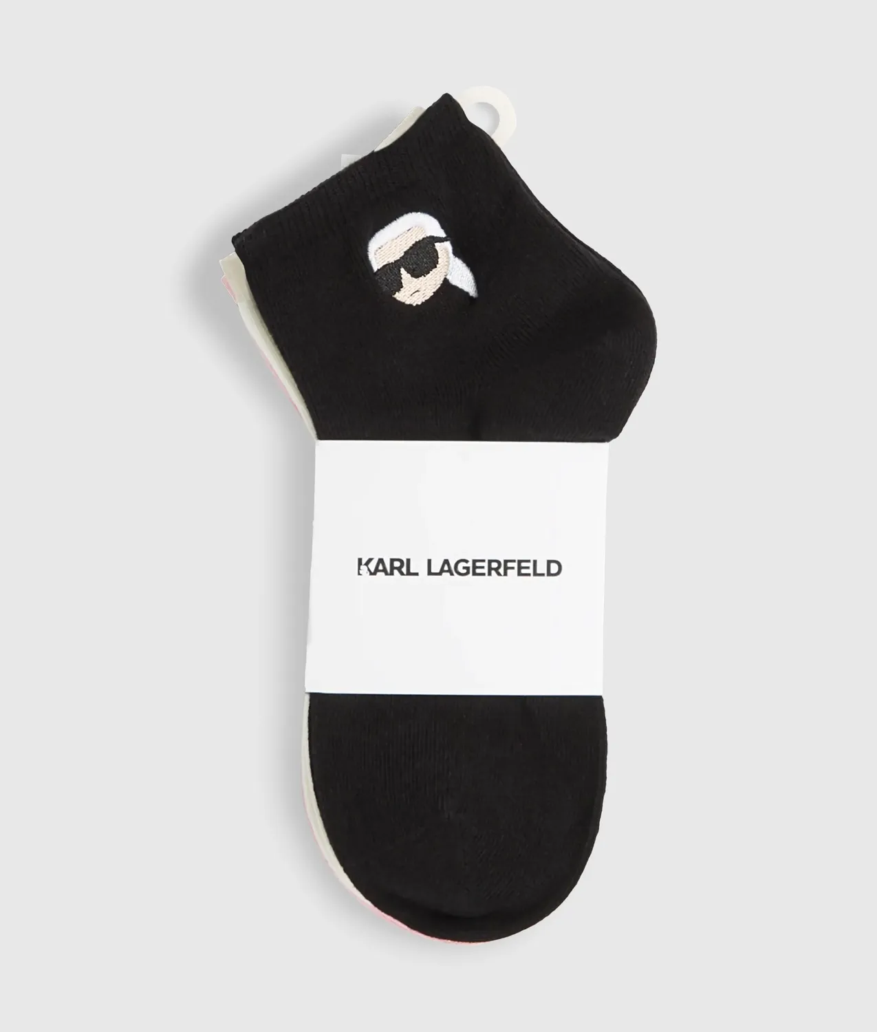 Karl Lagerfeld Ikon Kurzsocken 3er-Pack Baumwollmix