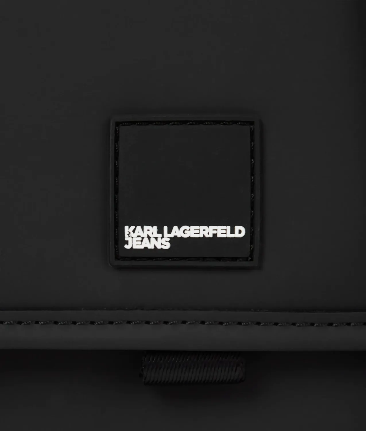 Karl Lagerfeld KL Jeans Reporter Umhängetasche beschichtet