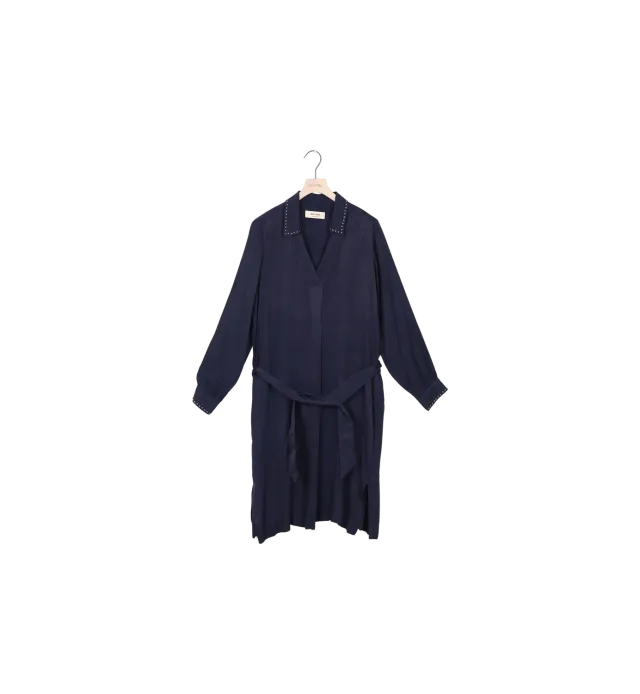 Mos Mosh MMMaylone Soft Twill Kleid Salute Navy L